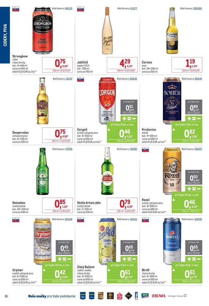 Leták: Fast Food od 22. júla do 30. júla 2024 - Prehľad Stránky 16