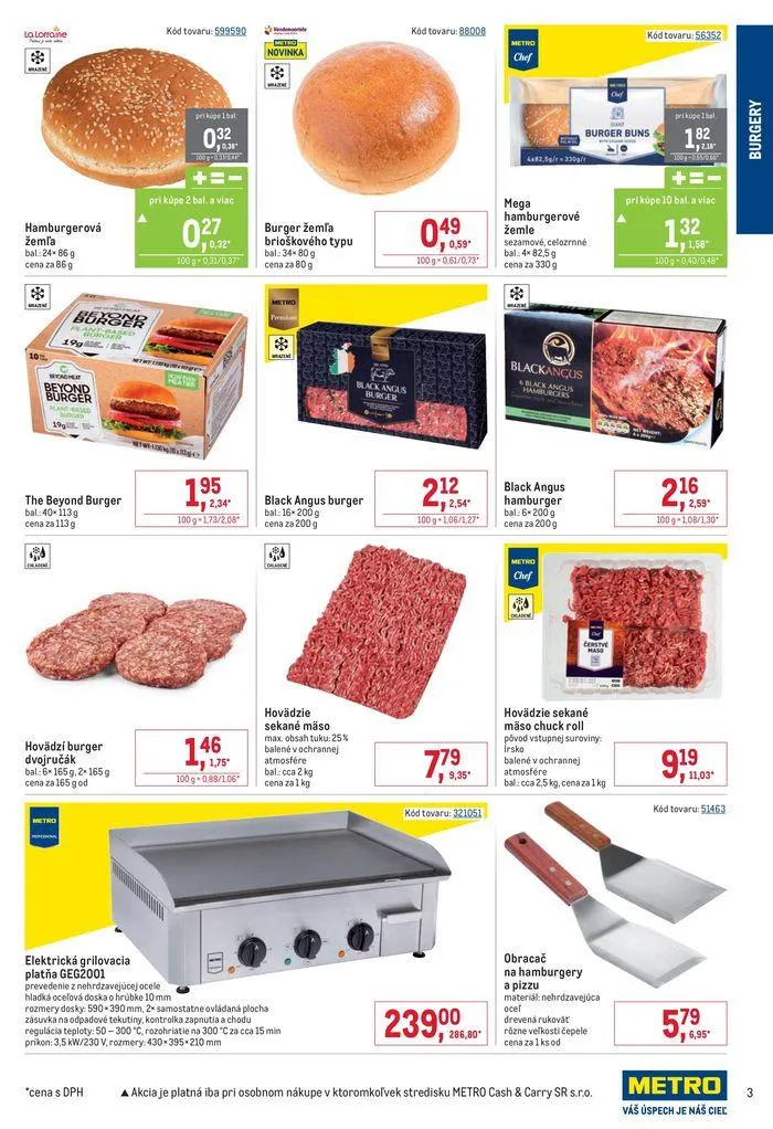 Leták: Fast Food od 22. júla do 30. júla 2024 - Prehľad Stránky 3