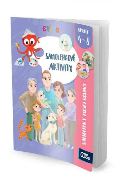 Albi Kvído AS5 Samolepkové aktivity- Moja rodina