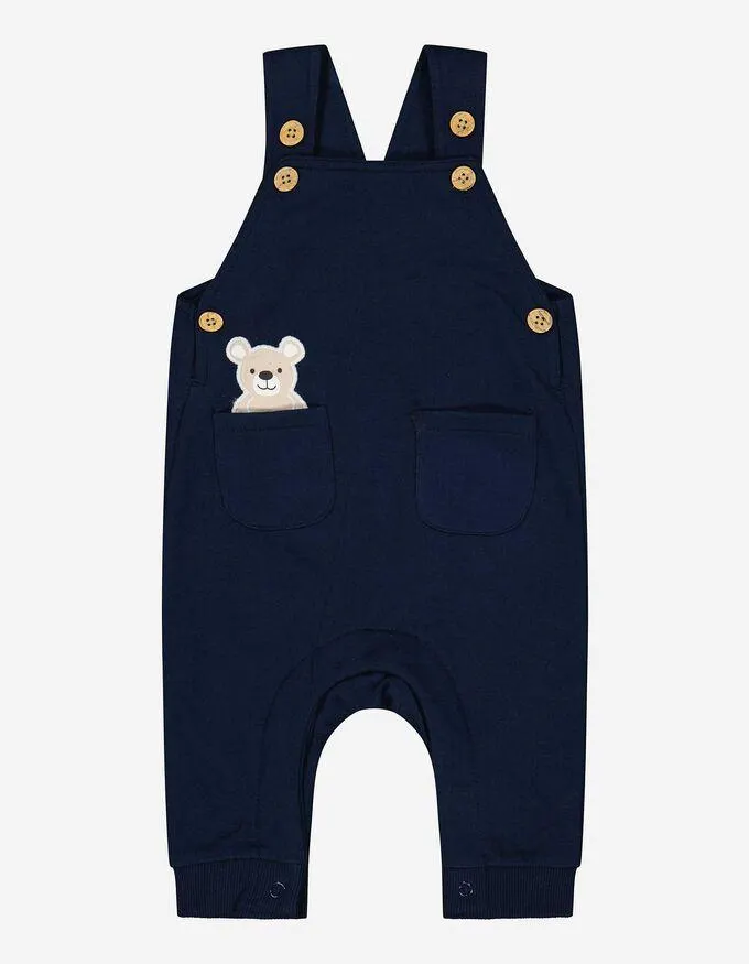 Nohavice s náprsenkou - Výšivky