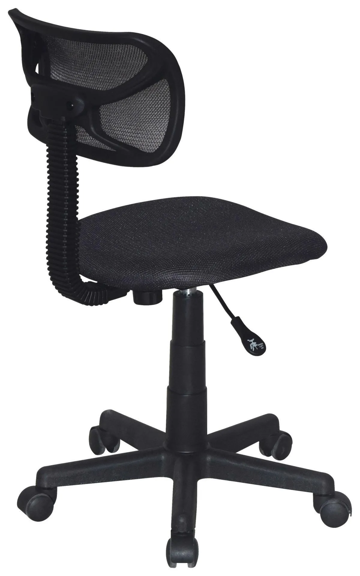 Bürostuhl Tom 2 höhenverstellbar, Schwarz