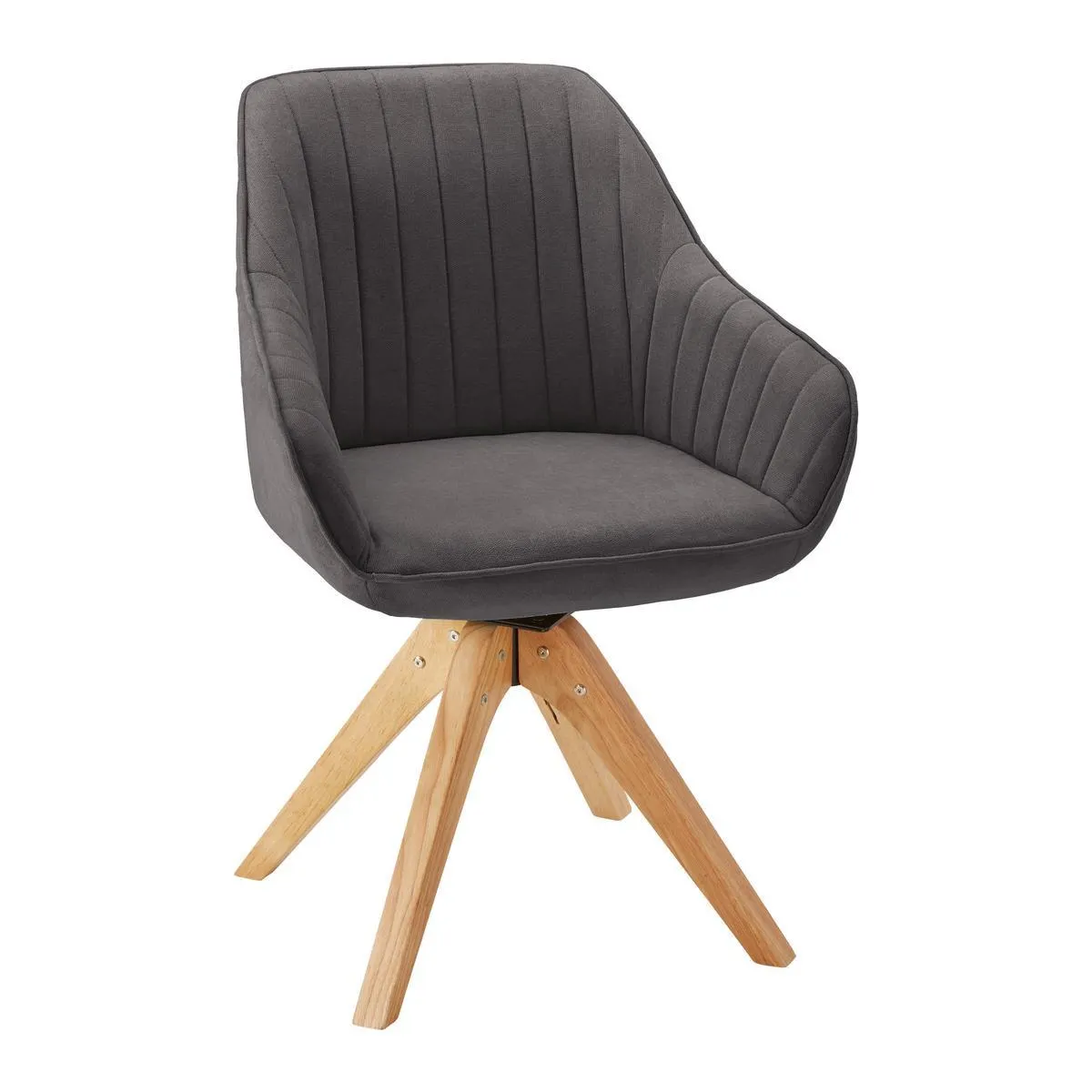 Stolička Leonie Šedá