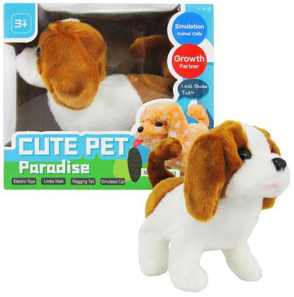 Vizopol TR64725 plyšový psík na batérie