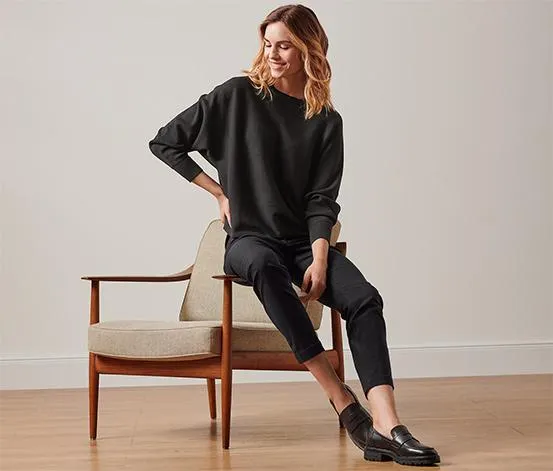 Konfekčné bengalínové nohavice, čierne