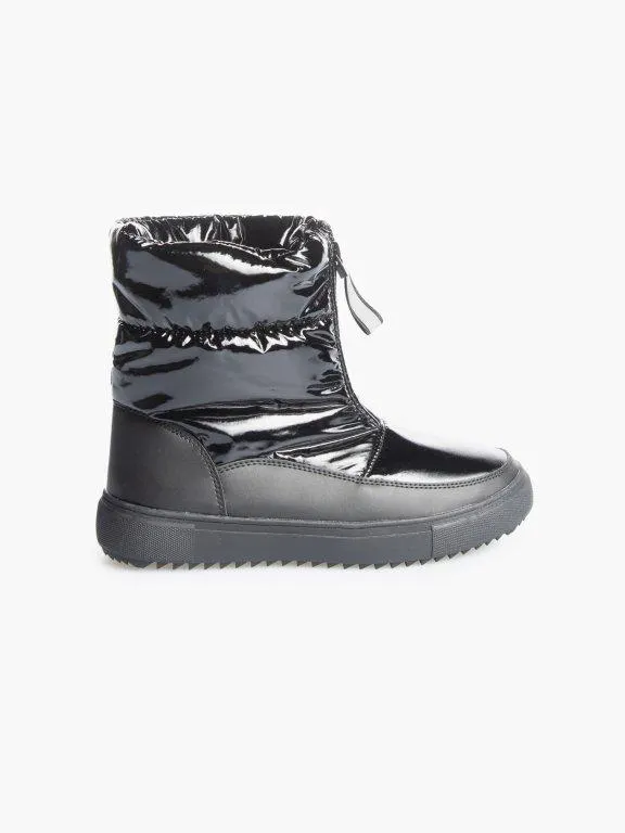 Zateplené dámské zimní kozačky