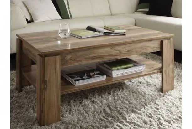 Konferenčný stolík Universal, saténový orech