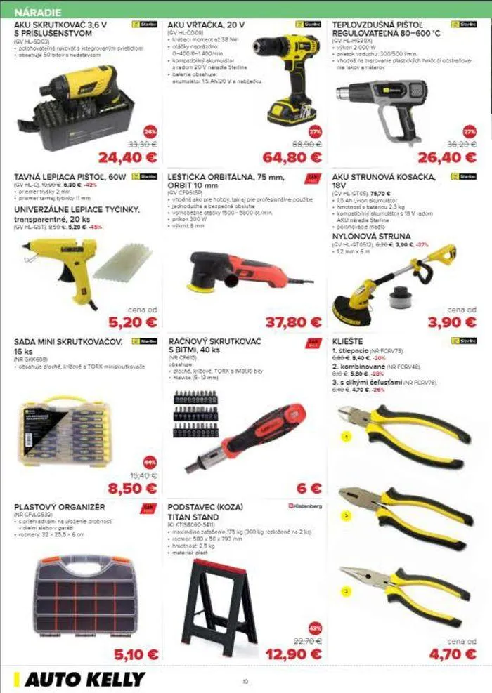 Leták: I auto kelly v prírode ako doma od 10. mája do 3. júna 2024 - Prehľad Stránky 10