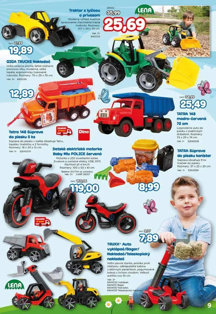 Leták: Jarný katalóg 2024  od 18. marca do 31. mája 2024 - Prehľad Stránky 9