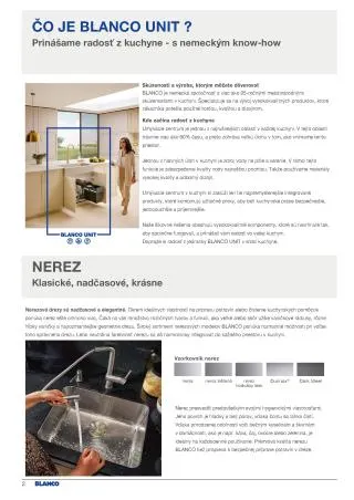 Leták: BLANCO akciová ponuka od 1. septembra do 31. decembra 2023 - Prehľad Stránky 2