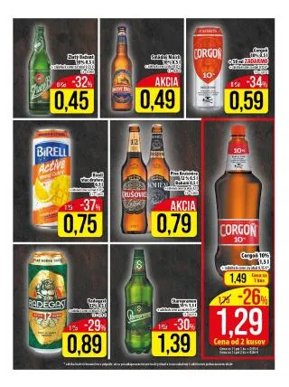 Leták: Klas aktuálny akciový leták - Košice od 29. apríla do 5. mája 2024 - Prehľad Stránky 22