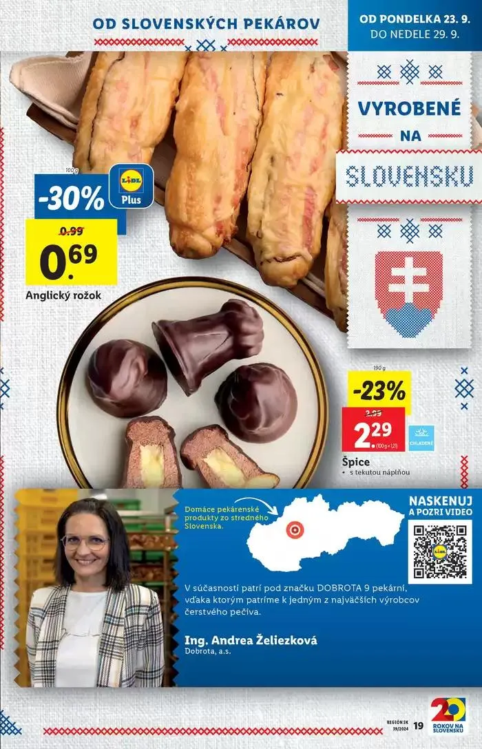Leták: Platný od pondelka 23. 09. 2024 od 23. septembra do 29. septembra 2024 - Prehľad Stránky 27