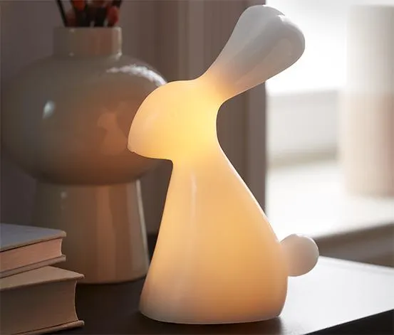 Dekoračný zajačik s LED