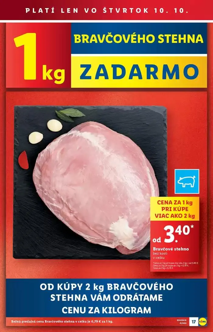Leták: Platný od štvrtka 10. 10. 2024 od 10. októbra do 13. októbra 2024 - Prehľad Stránky 19