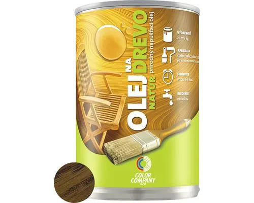 Olej na drevo Color Company orech 0,5 l