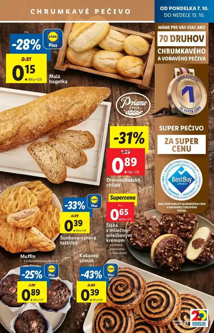 Leták: Platný od štvrtka 10. 10. 2024 od 10. októbra do 13. októbra 2024 - Prehľad Stránky 23