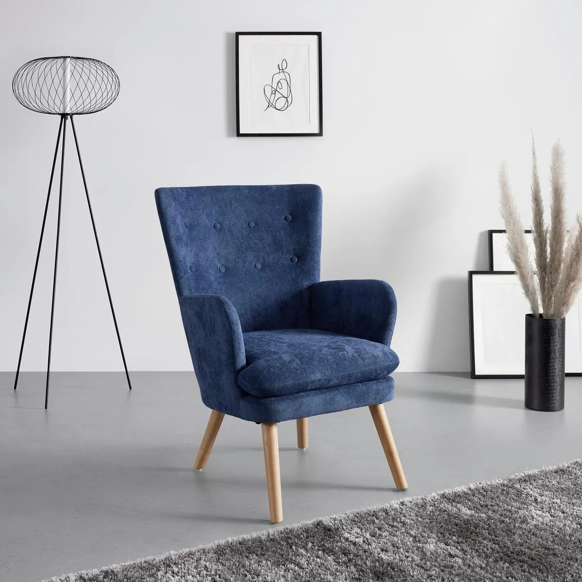 Kreslo Stanka Modré