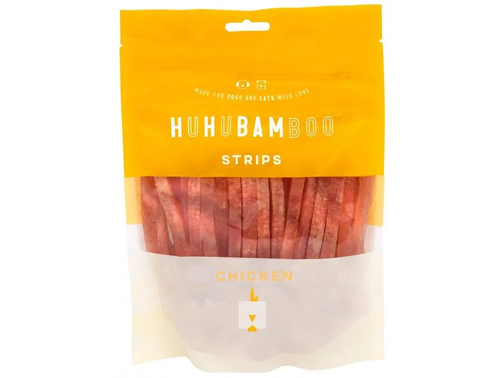 Huhubamboo kuřecí proužky 250g
