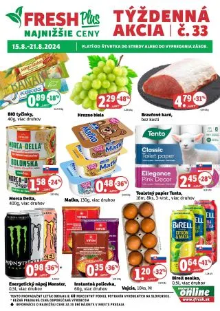 Fresh leták - Týždenná akcia - 1
