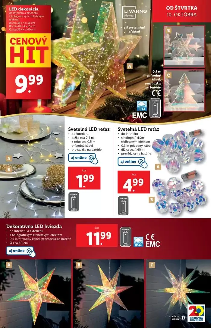 Leták: Platný od štvrtka 10. 10. 2024 od 10. októbra do 13. októbra 2024 - Prehľad Stránky 65