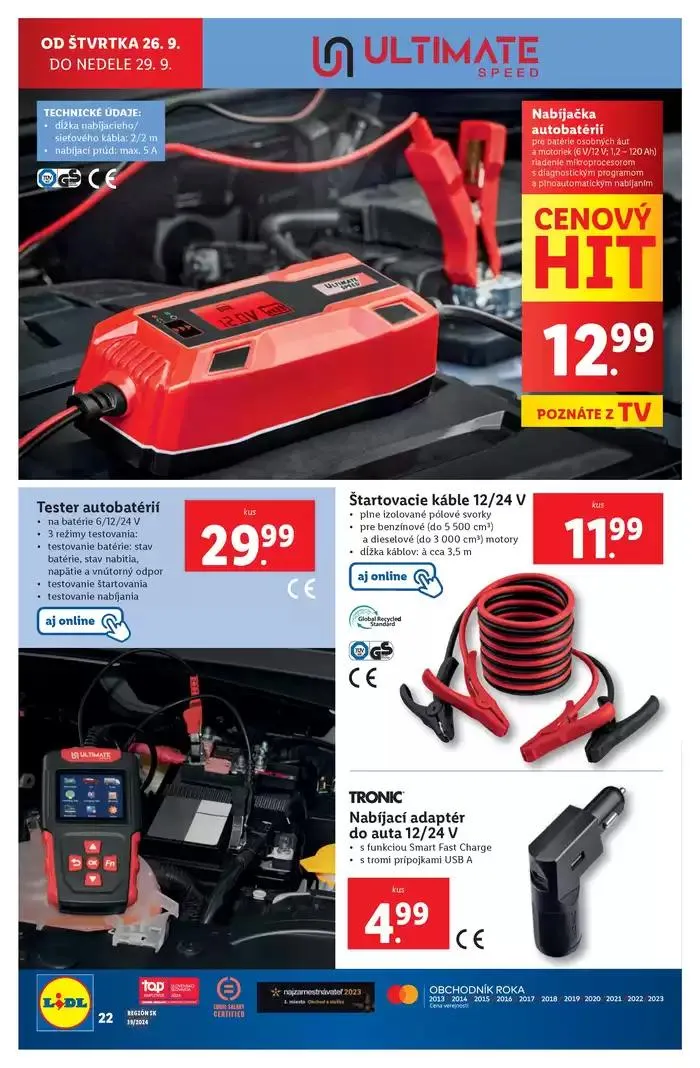 Leták: Platný od pondelka 23. 09. 2024 od 23. septembra do 29. septembra 2024 - Prehľad Stránky 84