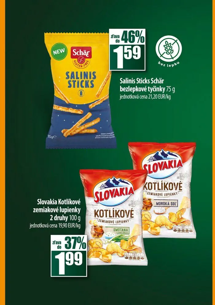 Leták: Skvelá ponuka pre všetkých zákazníkov od 28. augusta do 4. septembra 2024 - Prehľad Stránky 14