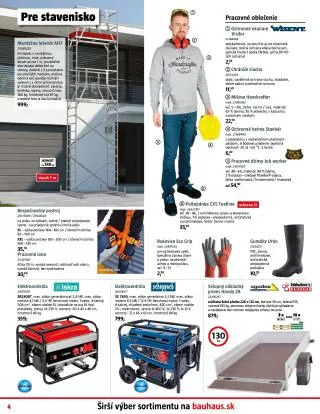 Leták: BAUHAUS aktuálna ponuka od 4. septembra do 1. októbra 2023 - Prehľad Stránky 4