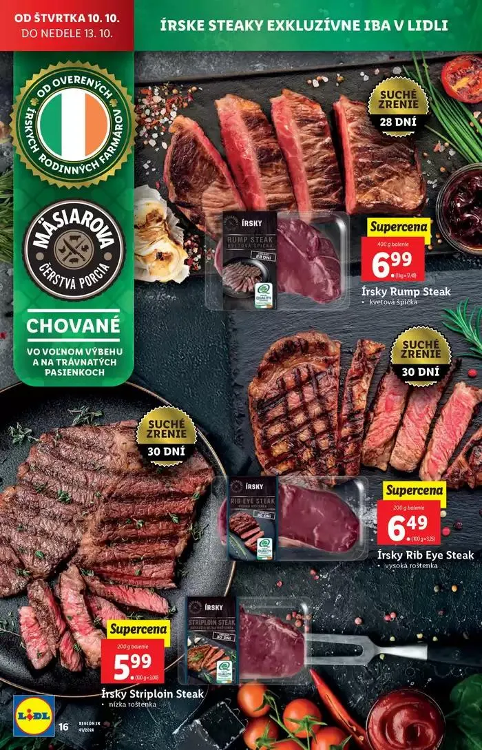 Leták: Platný od štvrtka 10. 10. 2024 od 10. októbra do 13. októbra 2024 - Prehľad Stránky 18