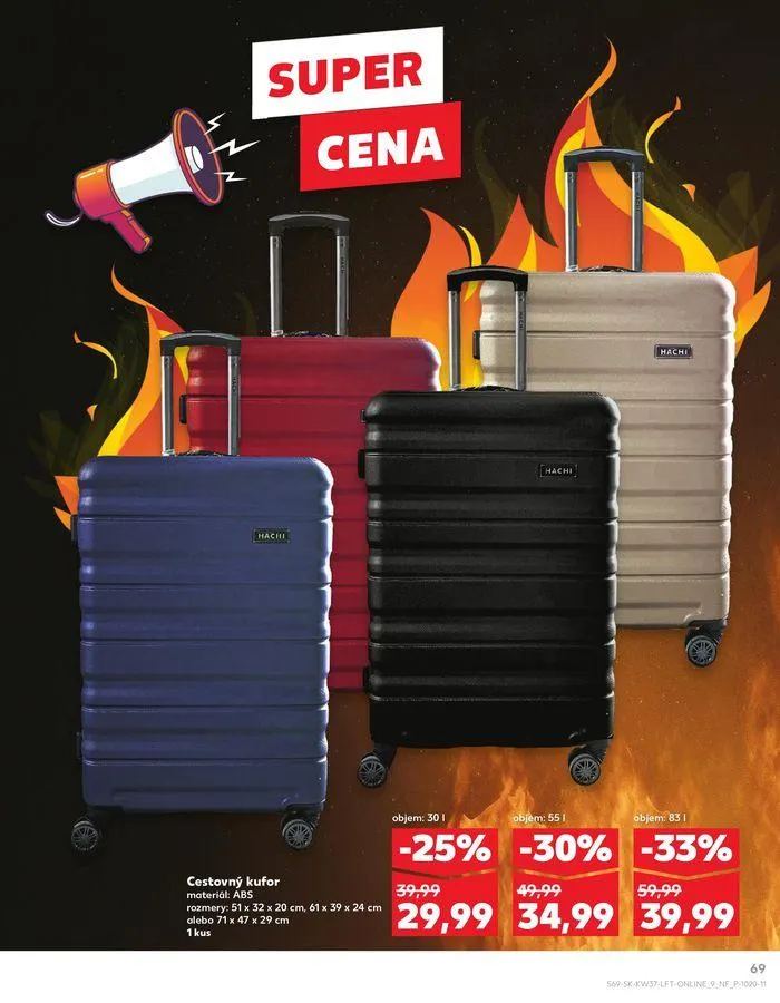 Leták: Exkluzívne výhodné ponuky od 12. septembra do 18. septembra 2024 - Prehľad Stránky 69