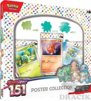Pokémon Tcg: Scarlet & Violet 151 - Poster Collection