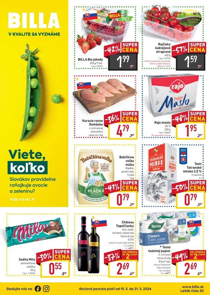 Akciová ponuka platí od 15. 5. do 21. 5. 2024 - 1