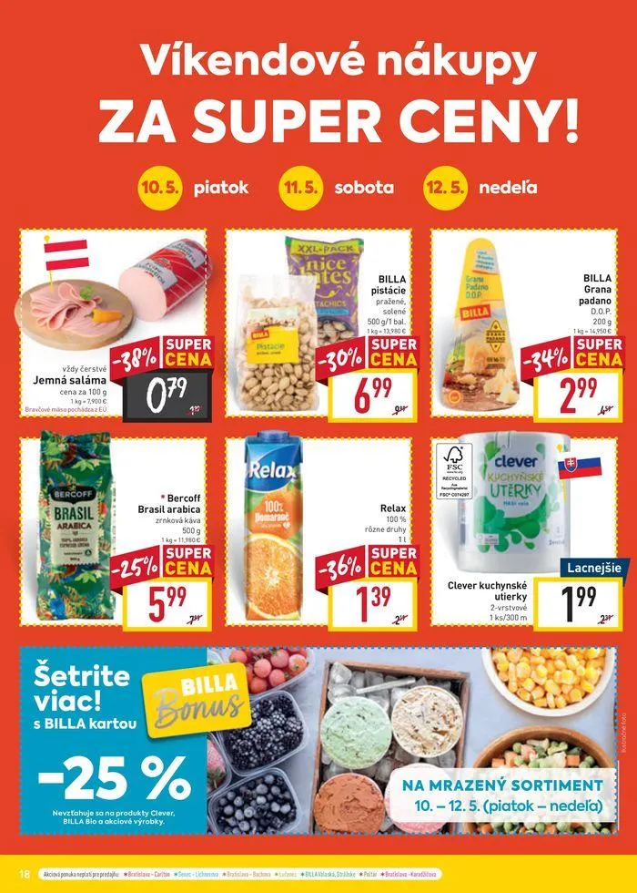 Leták: Akciová ponuka platí od utorka 7. 5. do 14. 5. 2024. od 7. mája do 14. mája 2024 - Prehľad Stránky 18