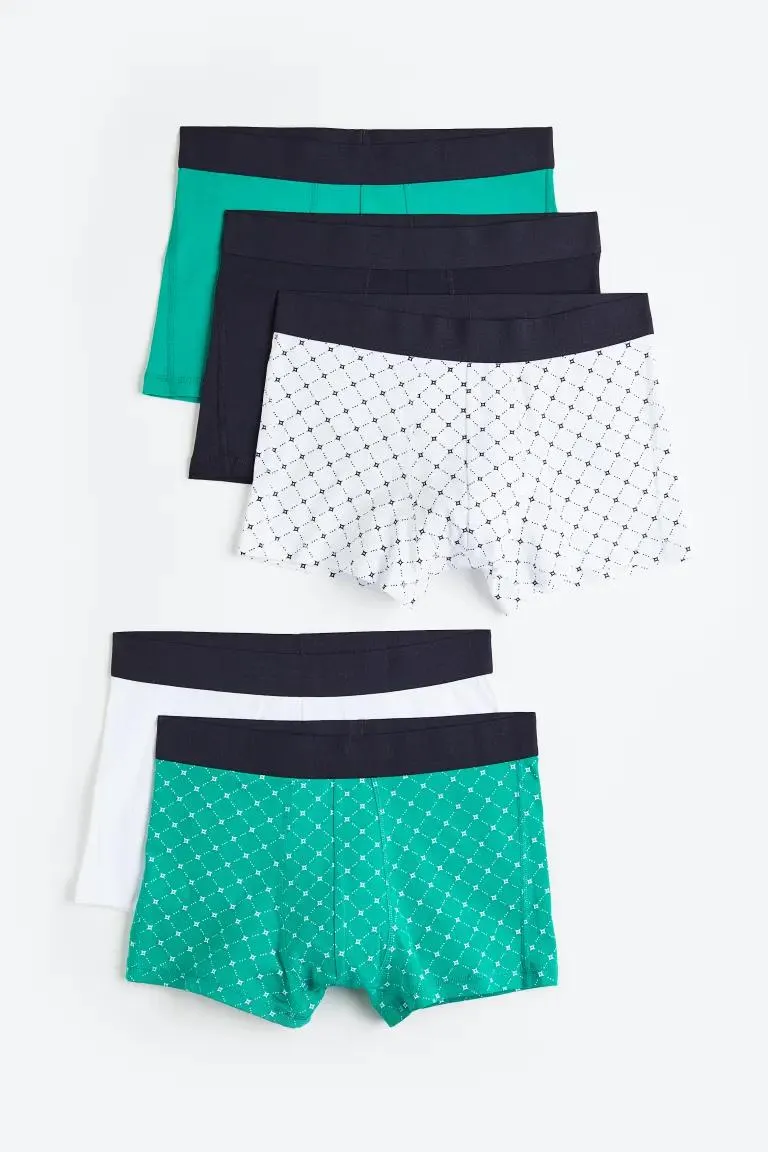 Balenie 5 ks krátkych trenírok Xtra Life™