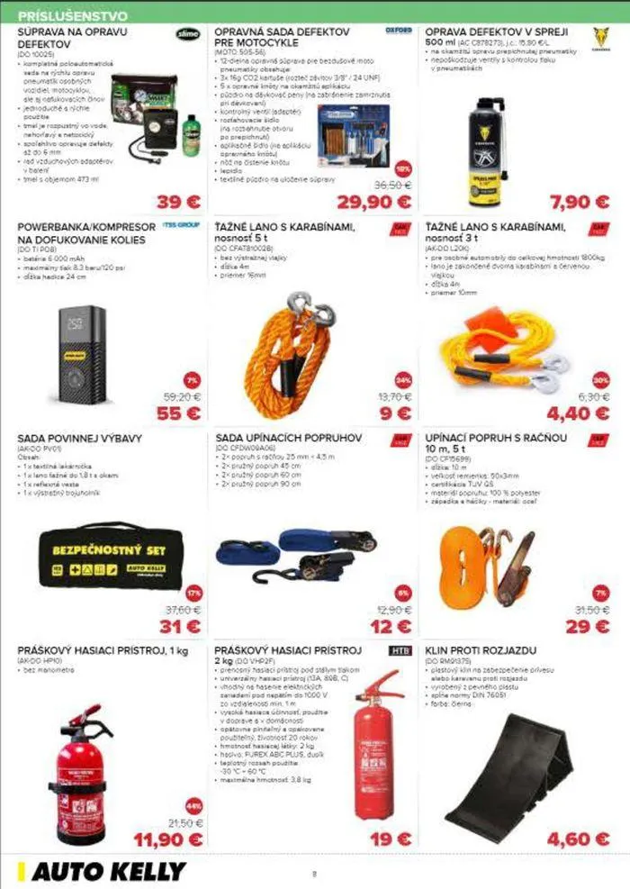 Leták: I auto kelly v prírode ako doma  od 10. mája do 3. júna 2024 - Prehľad Stránky 8