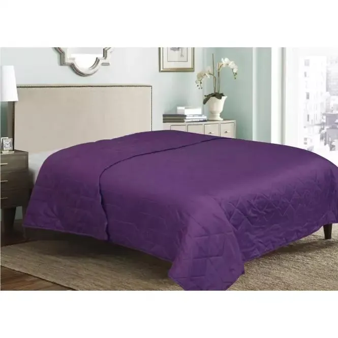 Prikrývka na posteľ Ala/0006/ 160x200 fialový