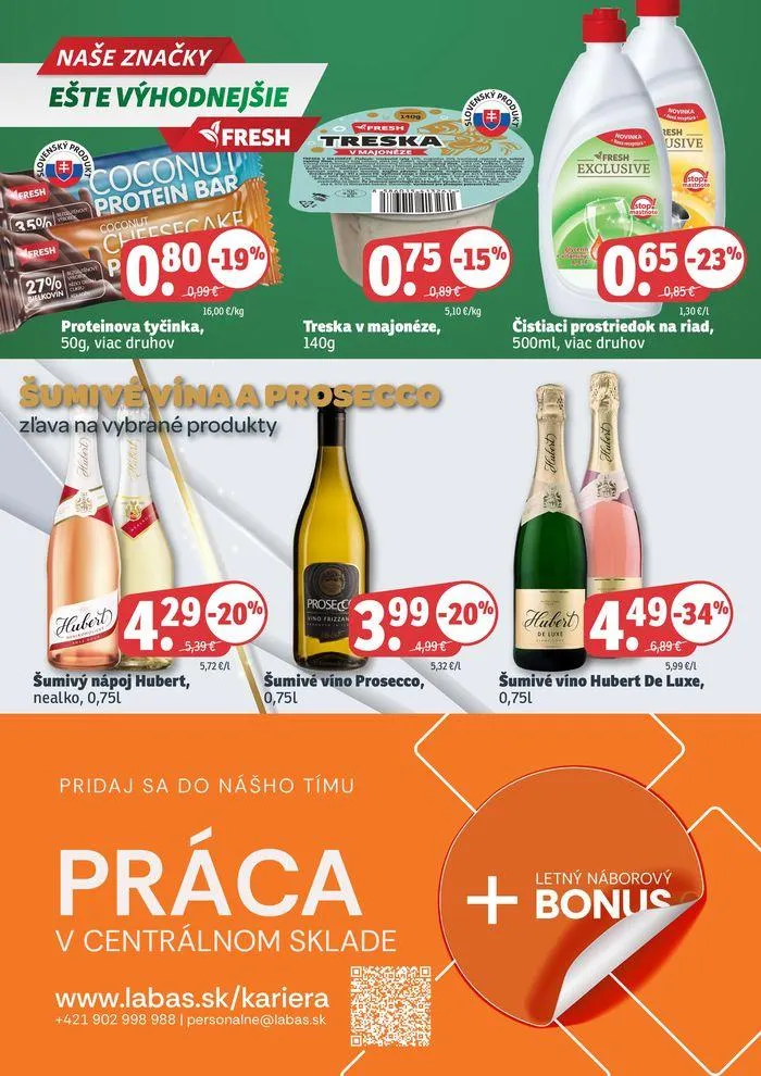 Leták: Týždenná akcia FRESH Plus od 4. júla do 10. júla 2024 - Prehľad Stránky 2