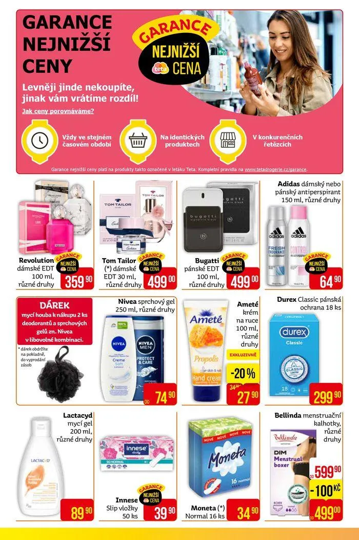 Leták: TETA Drogerie katalóg platnost: 27. 3. – 9. 4. 2024  od 27. marca do 9. apríla 2024 - Prehľad Stránky 6