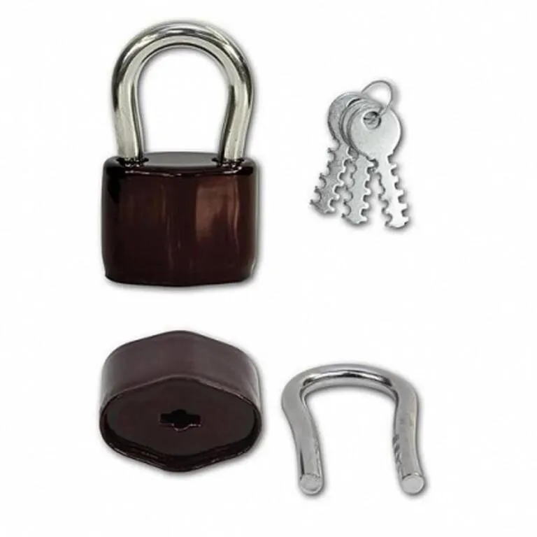 Zámok visiaci RV 12/50, 3 kľúče BORDO, elektrikársky