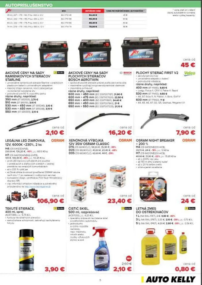 Leták: I auto kelly v prírode ako doma  od 10. mája do 3. júna 2024 - Prehľad Stránky 5