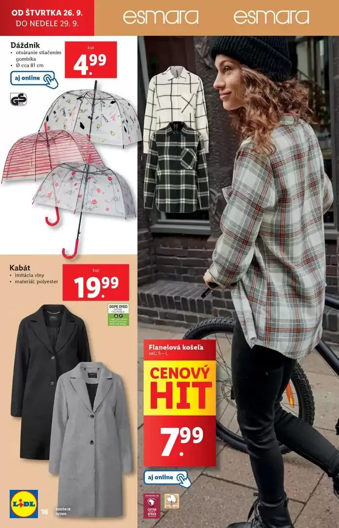 Leták: Platný od pondelka 23. 09. 2024 od 23. septembra do 29. septembra 2024 - Prehľad Stránky 78