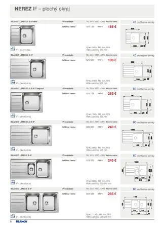 Leták: BLANCO akciová ponuka od 1. septembra do 31. decembra 2023 - Prehľad Stránky 6