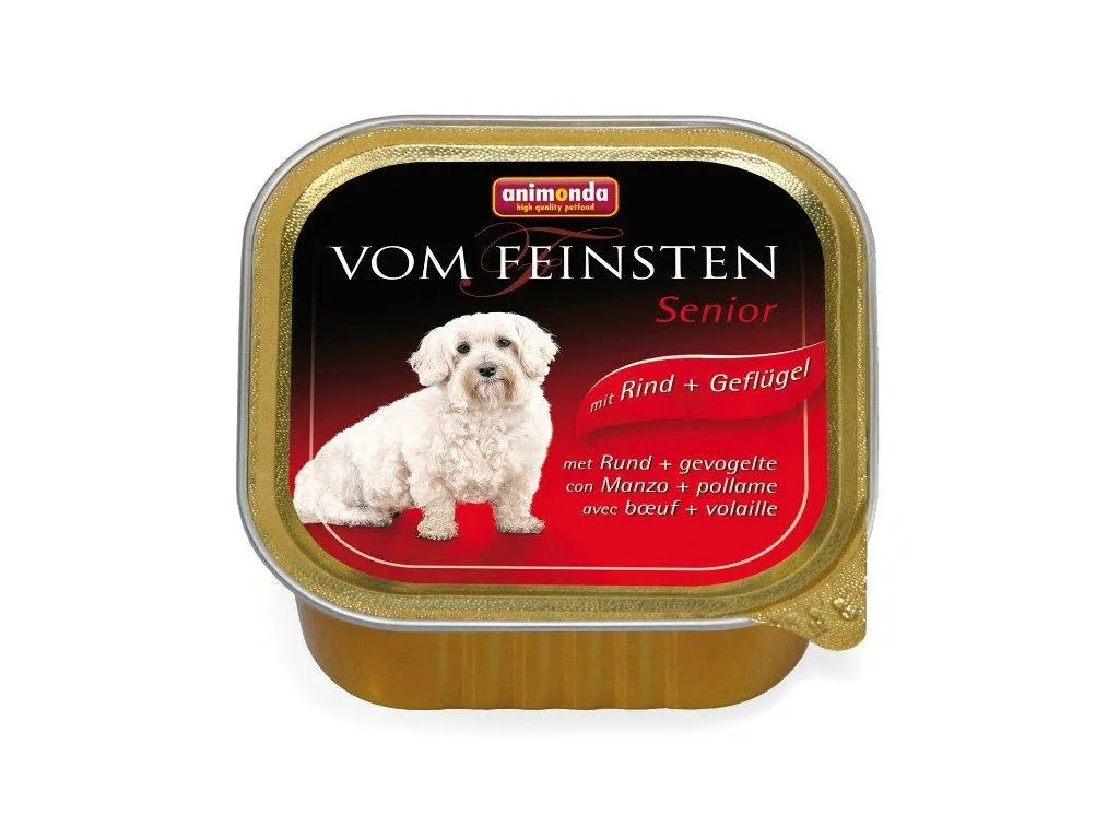 Animonda Vom Feinsten Senior paštika pro psy hovězí + kuře 150 g
