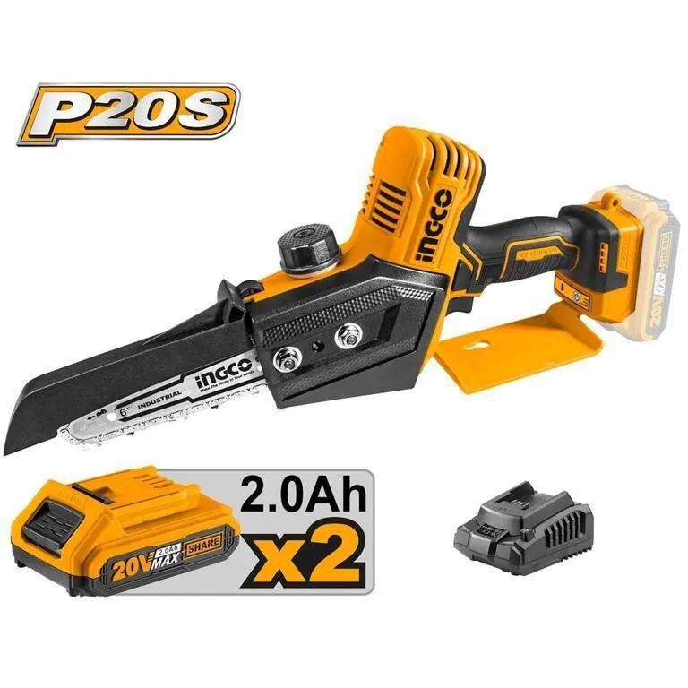 Píla reťazová AKU MINI CGSLI20682 INGCO 20V KIT P20S