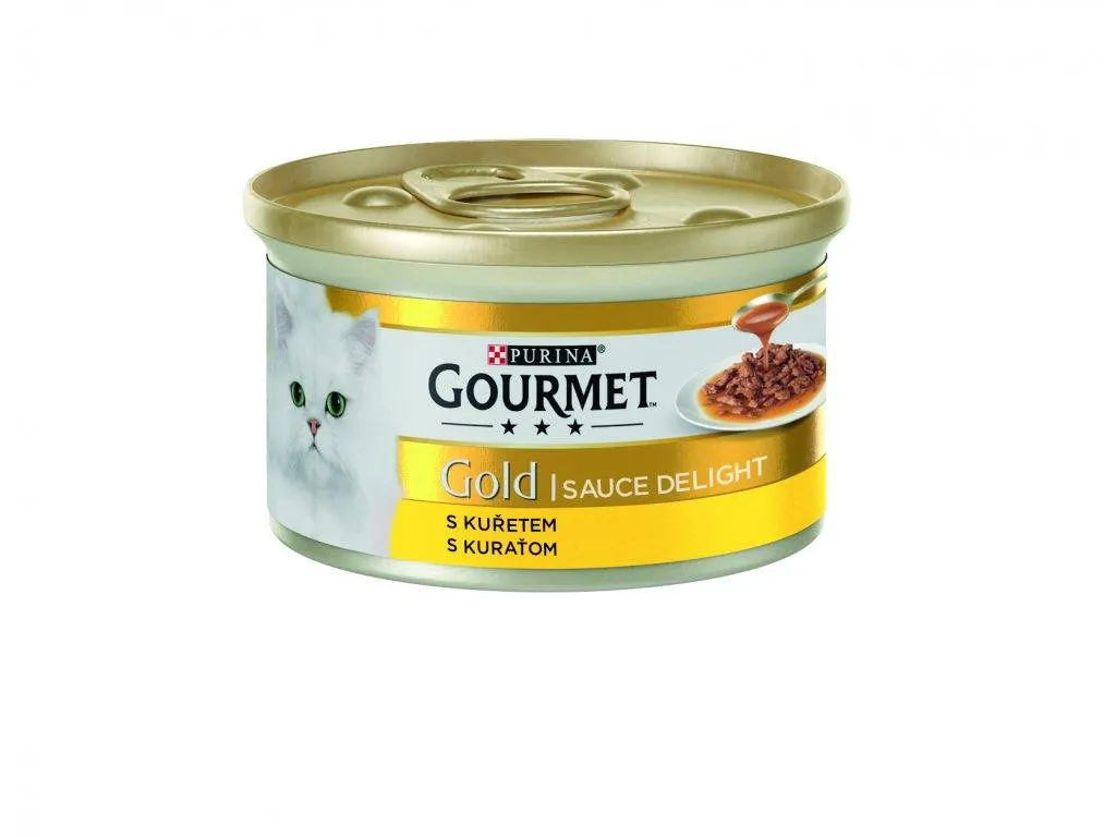 GOURMET Gold Sauce Delight 24x 85 g kura v Omáčke