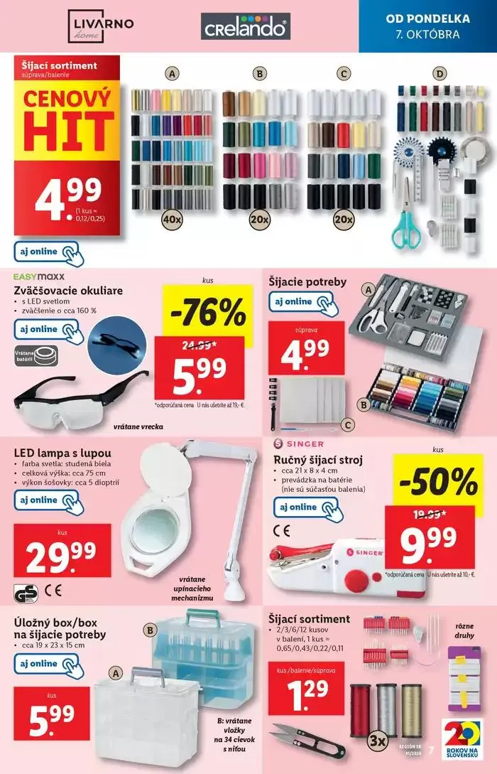 Leták: Platný od štvrtka 10. 10. 2024 od 10. októbra do 13. októbra 2024 - Prehľad Stránky 57