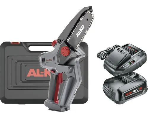 Aku pílka na konáre AL-KO CSM 1815 18V mini set vr. 1 ks aku a nabíjačky
