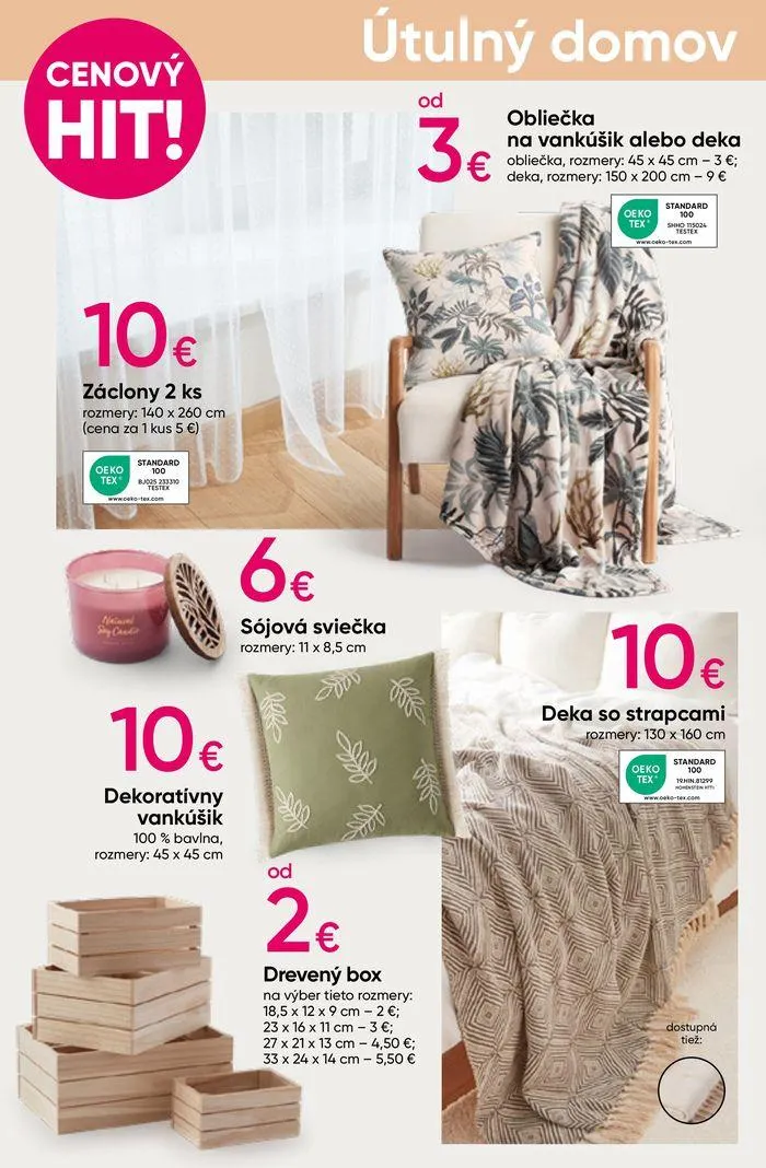 Leták: Detské pyžamá Disney od 28. marca do 10. apríla 2024 - Prehľad Stránky 8