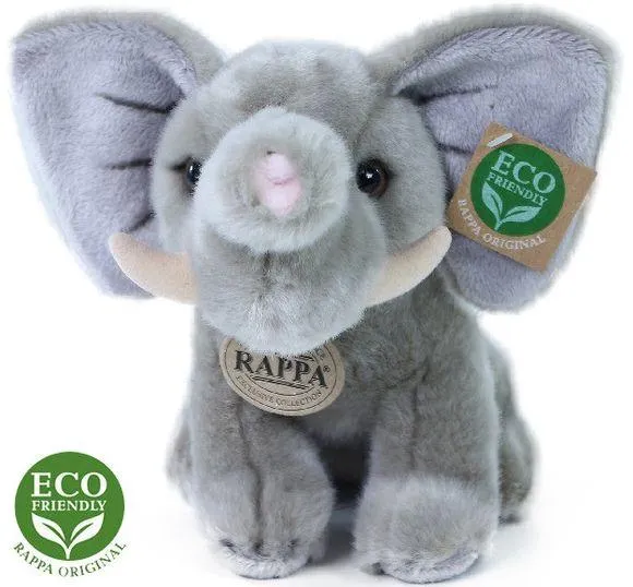 Rappa 208827 Plyšový slon sediaci18 cm