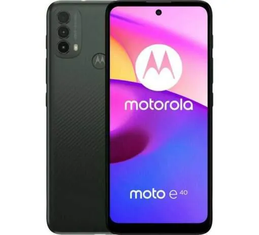 Motorola Moto E40 64 GB čierny