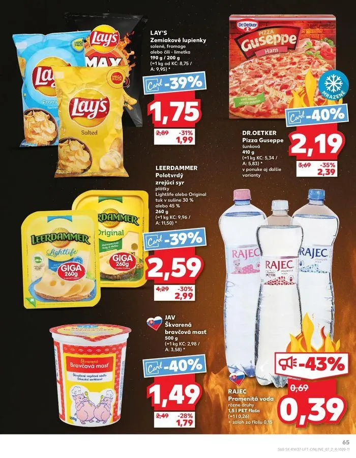 Leták: Exkluzívne výhodné ponuky od 12. septembra do 18. septembra 2024 - Prehľad Stránky 65