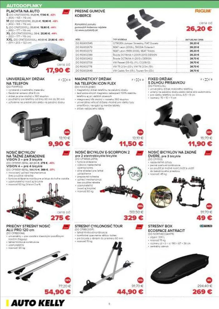 Leták: I auto kelly v prírode ako doma od 10. mája do 3. júna 2024 - Prehľad Stránky 6